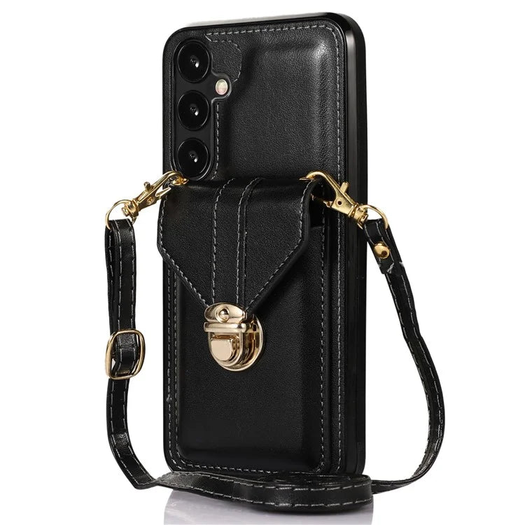 For Samsung Galaxy A05s 4G Case Card Holder Shockproof PU Leather Phone Cover