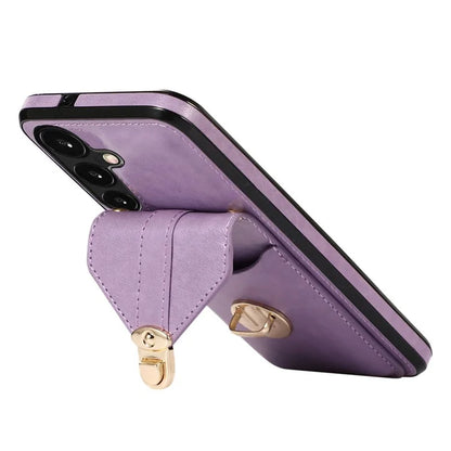 For Samsung Galaxy A05s 4G Case Card Holder Shockproof PU Leather Phone Cover