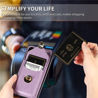 For Samsung Galaxy A05s 4G Case Card Holder Shockproof PU Leather Phone Cover