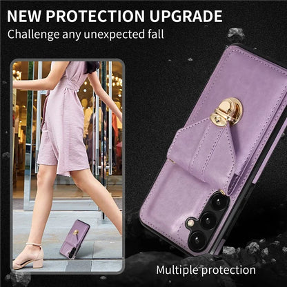 For Samsung Galaxy A05s 4G Case Card Holder Shockproof PU Leather Phone Cover