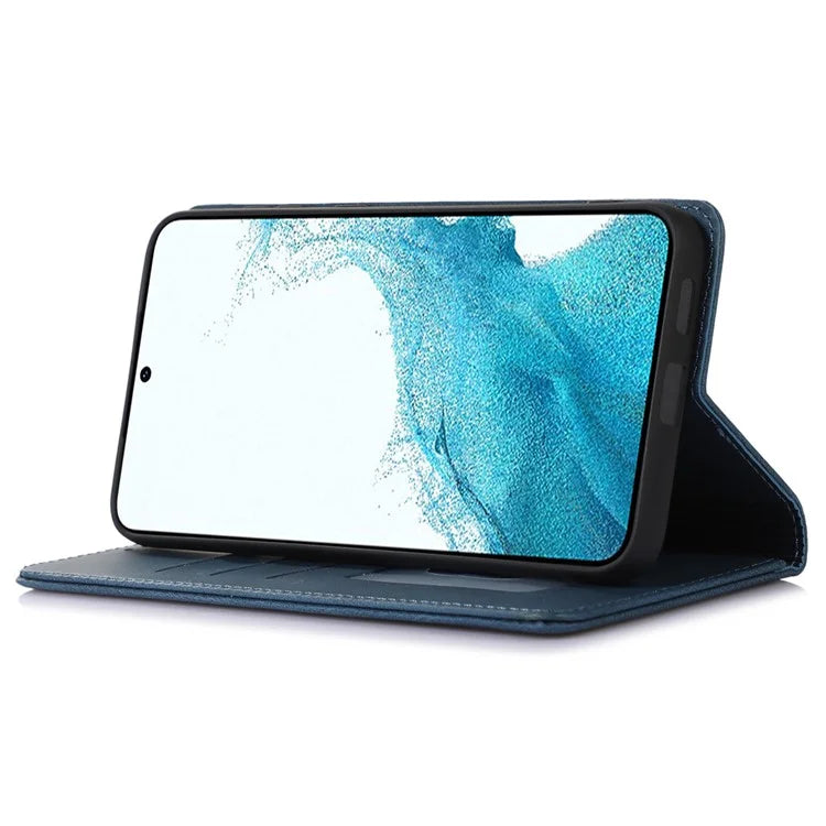 For Samsung Galaxy A05s 4G Case Anti-Scratch Phone Shell Magnetic Stand PU Leather Wallet Cover