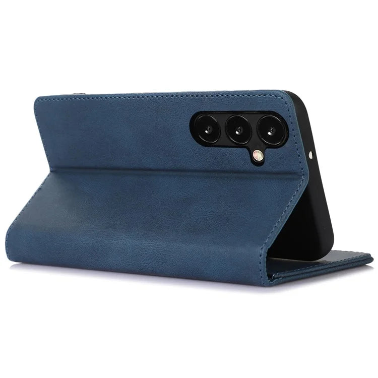For Samsung Galaxy A05s 4G Case Anti-Scratch Phone Shell Magnetic Stand PU Leather Wallet Cover