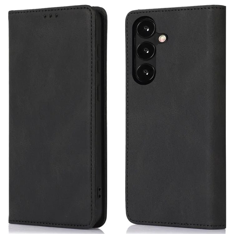 For Samsung Galaxy A05s 4G Case Anti-Scratch Phone Shell Magnetic Stand PU Leather Wallet Cover