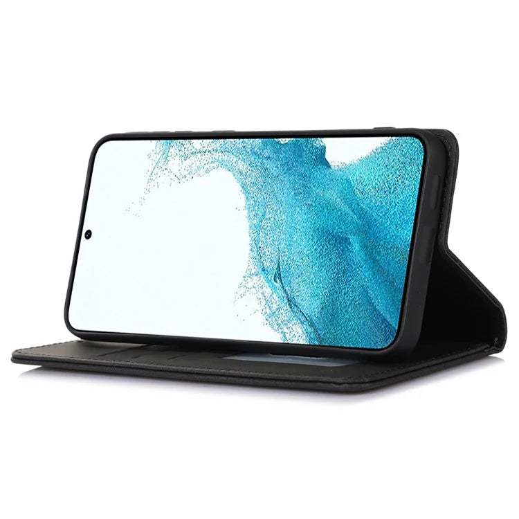 For Samsung Galaxy A05s 4G Case Anti-Scratch Phone Shell Magnetic Stand PU Leather Wallet Cover