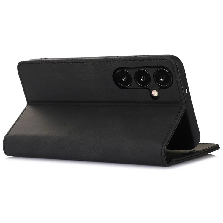 For Samsung Galaxy A05s 4G Case Anti-Scratch Phone Shell Magnetic Stand PU Leather Wallet Cover