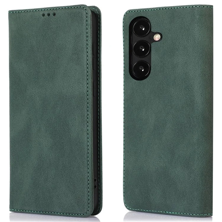 For Samsung Galaxy A05s 4G Case Anti-Scratch Phone Shell Magnetic Stand PU Leather Wallet Cover