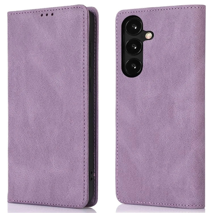 For Samsung Galaxy A05s 4G Case Anti-Scratch Phone Shell Magnetic Stand PU Leather Wallet Cover