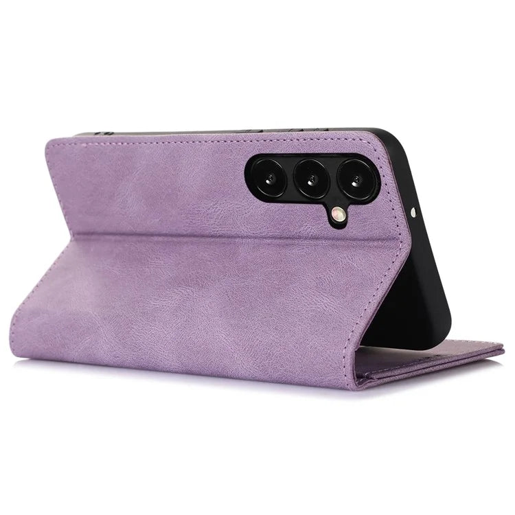 For Samsung Galaxy A05s 4G Case Anti-Scratch Phone Shell Magnetic Stand PU Leather Wallet Cover