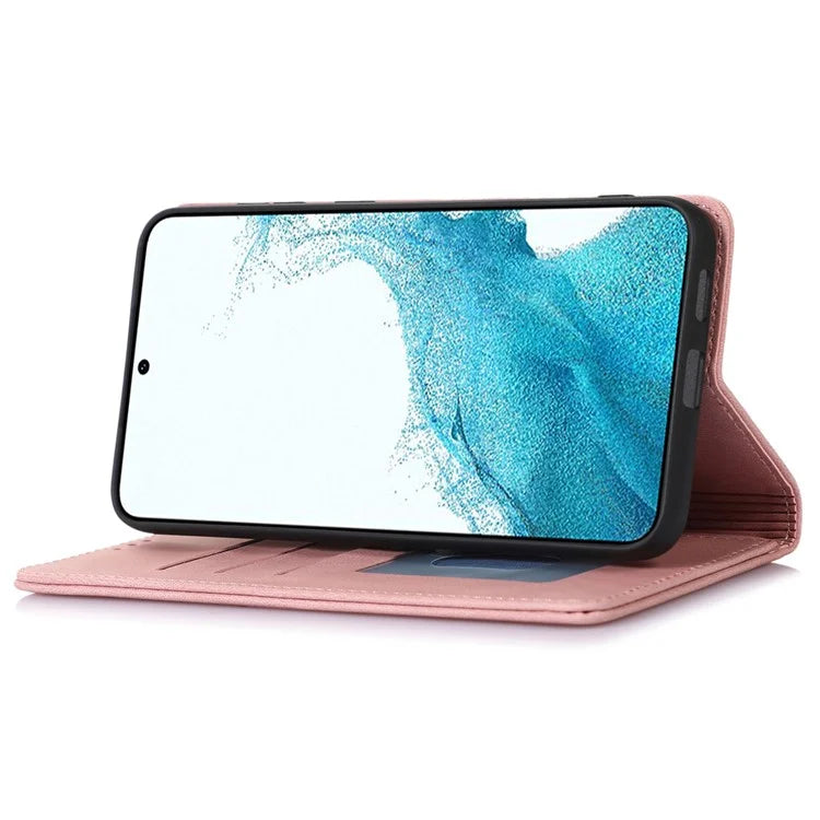 For Samsung Galaxy A05s 4G Case Anti-Scratch Phone Shell Magnetic Stand PU Leather Wallet Cover