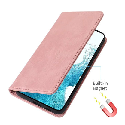 For Samsung Galaxy A05s 4G Case Anti-Scratch Phone Shell Magnetic Stand PU Leather Wallet Cover