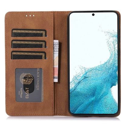 For Samsung Galaxy A05s 4G Case Anti-Scratch Phone Shell Magnetic Stand PU Leather Wallet Cover
