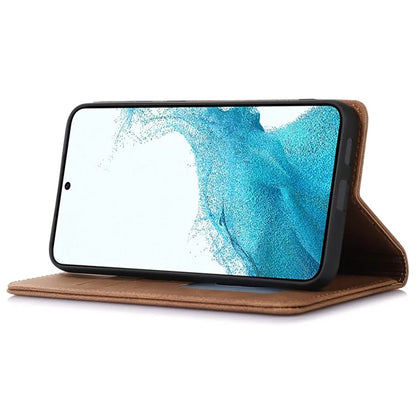 For Samsung Galaxy A05s 4G Case Anti-Scratch Phone Shell Magnetic Stand PU Leather Wallet Cover