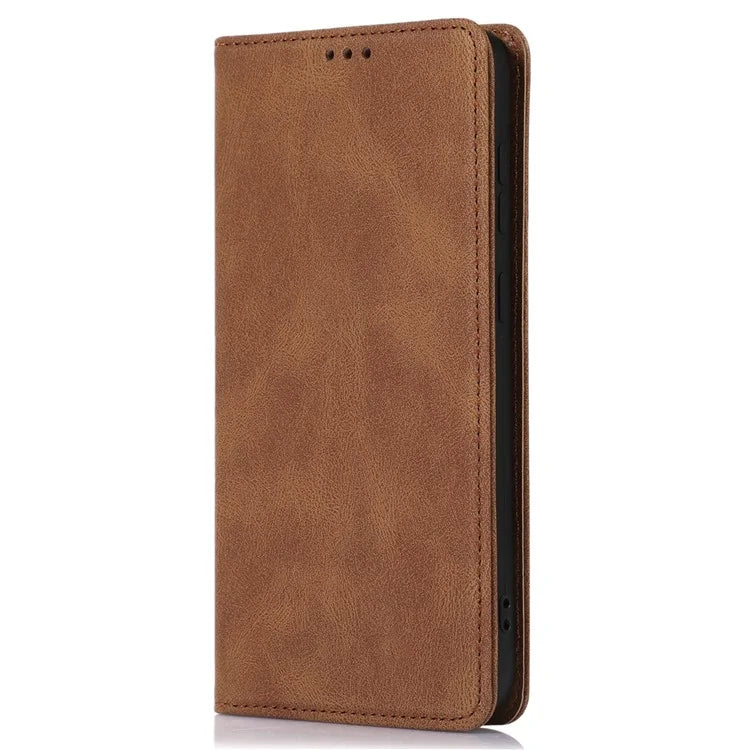 For Samsung Galaxy A05s 4G Case Anti-Scratch Phone Shell Magnetic Stand PU Leather Wallet Cover