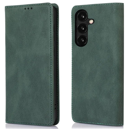 For Samsung Galaxy A14 5G / 4G Magnetic Stand Wallet Cover TPU+PU Leather Cell Phone Case