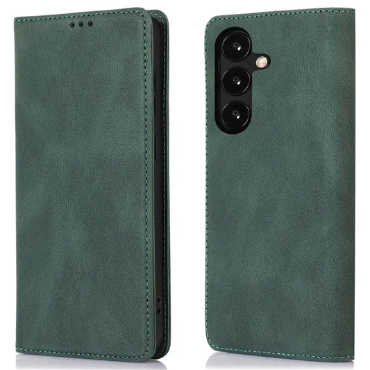 For Samsung Galaxy A14 5G / 4G Magnetic Stand Wallet Cover TPU+PU Leather Cell Phone Case