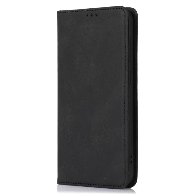 For Samsung Galaxy A14 5G / 4G Magnetic Stand Wallet Cover TPU+PU Leather Cell Phone Case