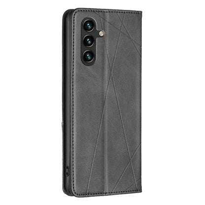 For Samsung Galaxy A55 5G Case Anti-Scratch Card Holder Magnetic PU Leather Cover