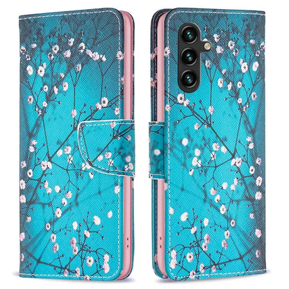 For Samsung Galaxy A55 5G PU Leather Flip Cover Pattern Printing Phone Case