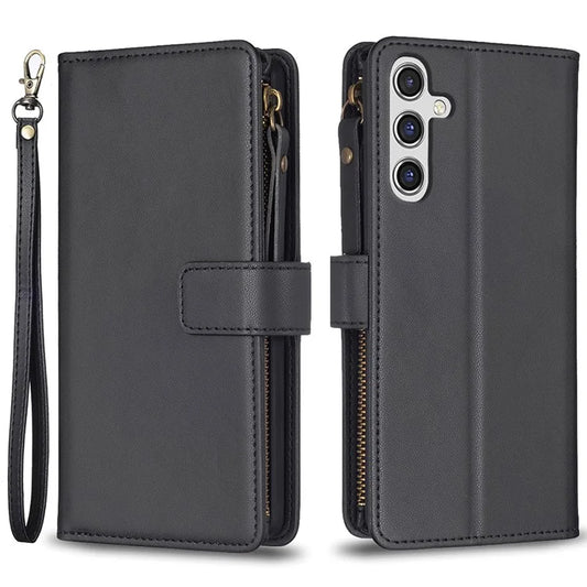 BF Style-19 for Samsung Galaxy A55 5G Phone Case Slim PU Leather Stand Phone Cover Wallet