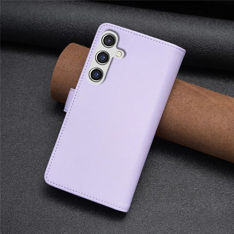 BF Style-19 for Samsung Galaxy A55 5G Phone Case Slim PU Leather Stand Phone Cover Wallet