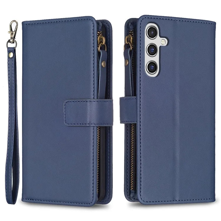 BF Style-19 for Samsung Galaxy A55 5G Phone Case Slim PU Leather Stand Phone Cover Wallet