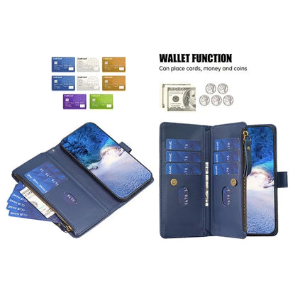 BF Style-19 for Samsung Galaxy A55 5G Phone Case Slim PU Leather Stand Phone Cover Wallet