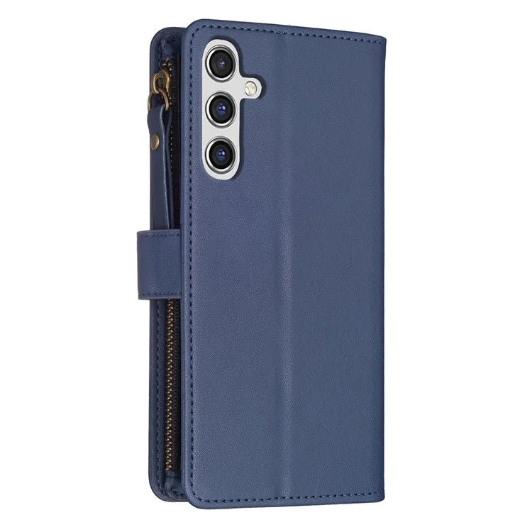 BF Style-19 for Samsung Galaxy A55 5G Phone Case Slim PU Leather Stand Phone Cover Wallet