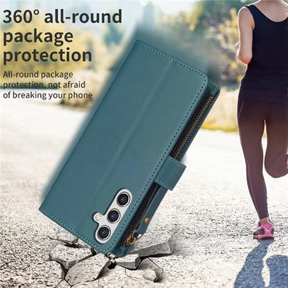 BF Style-19 for Samsung Galaxy A55 5G Phone Case Slim PU Leather Stand Phone Cover Wallet