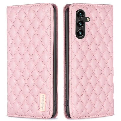 BINFEN COLOR BF Style-16 For Samsung Galaxy A55 5G Case Shockproof Leather Stand Card Slot Cover