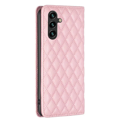 BINFEN COLOR BF Style-16 For Samsung Galaxy A55 5G Case Shockproof Leather Stand Card Slot Cover
