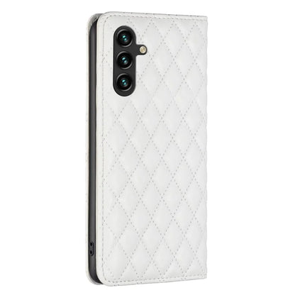 BINFEN COLOR BF Style-16 For Samsung Galaxy A55 5G Case Shockproof Leather Stand Card Slot Cover