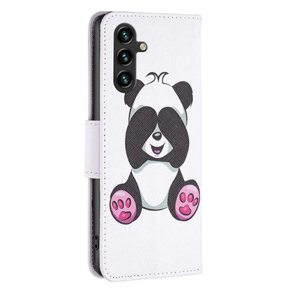 For Samsung Galaxy A55 5G Wallet Case PU Leather Pattern Printed Phone Cover