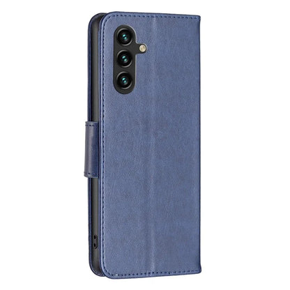 For Samsung Galaxy A55 5G Case Anti-fall Butterfly Imprinted Leather Mobile Phone Stand Cover