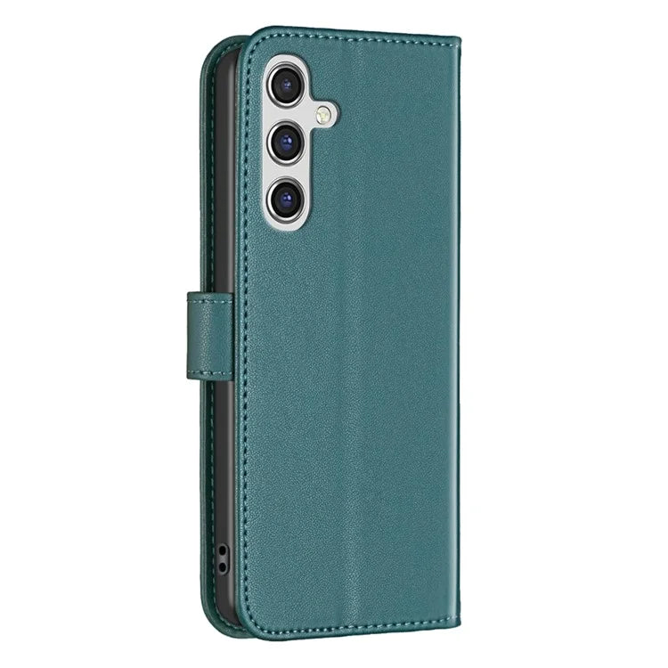 BINFEN COLOR BF17 For Samsung Galaxy A55 5G Flip Case PU Leather All Inclusive Phone Cover