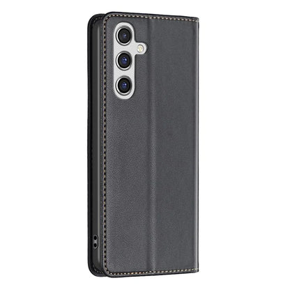 BINFEN COLOR BF18 For Samsung Galaxy A55 5G Leather Case Flip Phone Cover with Card Holder