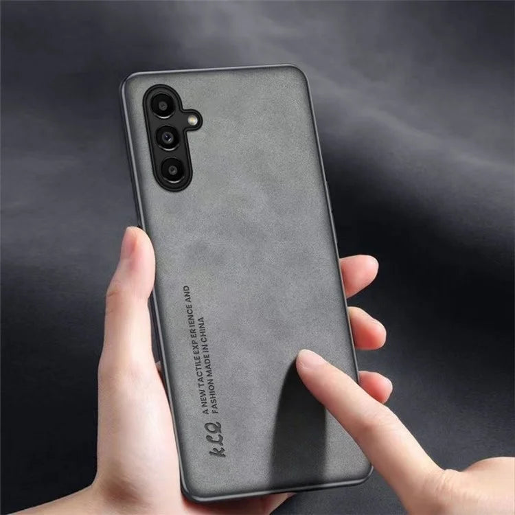 KLQ For Samsung Galaxy A54 5G Phone Case Anti-drop Leather Coated TPU Cover