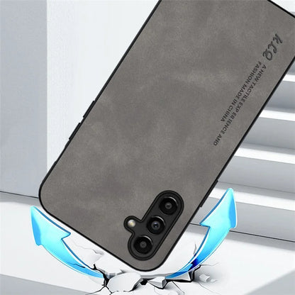 KLQ For Samsung Galaxy A54 5G Phone Case Anti-drop Leather Coated TPU Cover