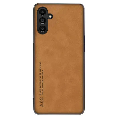 KLQ For Samsung Galaxy A54 5G Phone Case Anti-drop Leather Coated TPU Cover