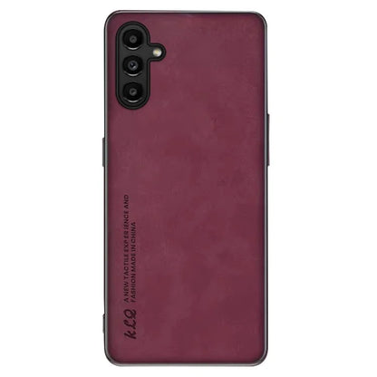 KLQ For Samsung Galaxy A54 5G Phone Case Anti-drop Leather Coated TPU Cover