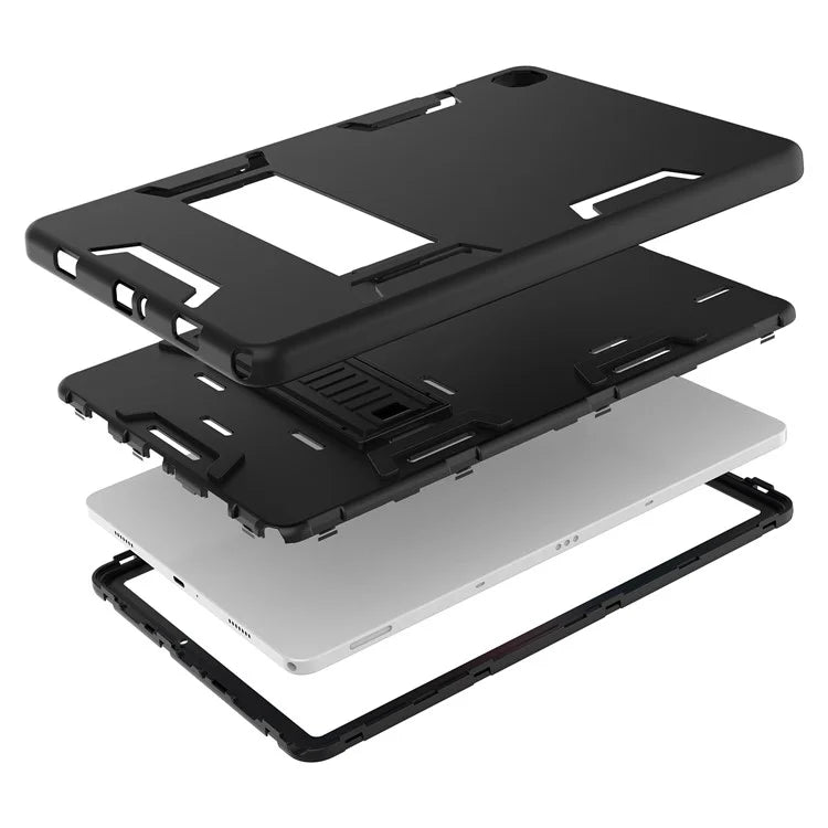 For Samsung Galaxy Tab A9+ Case Kickstand Silicone + PC Tablet Cover