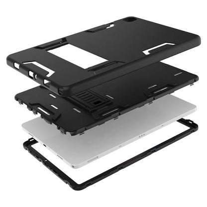 For Samsung Galaxy Tab A9+ Case Kickstand Silicone + PC Tablet Cover