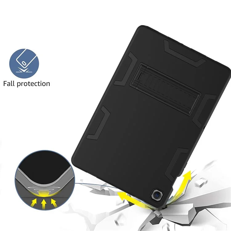 For Samsung Galaxy Tab A9+ Case Kickstand Silicone + PC Tablet Cover