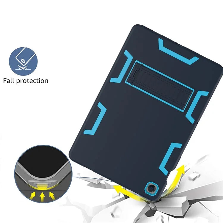 For Samsung Galaxy Tab A9+ Case Kickstand Silicone + PC Tablet Cover