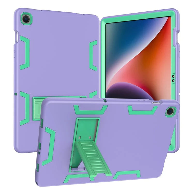 For Samsung Galaxy Tab A9+ Case Kickstand Silicone + PC Tablet Cover