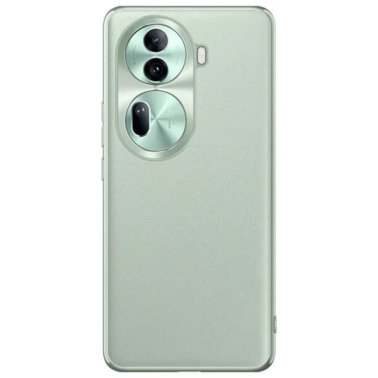 For Oppo Reno11 Pro 5G (Global) Phone Case PU Leather Soft Texture Back Cover