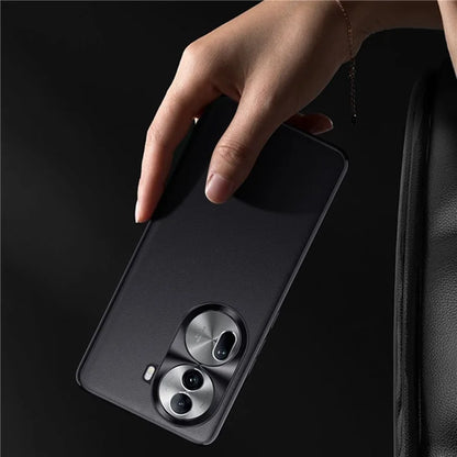 For Oppo Reno11 Pro 5G (Global) Phone Case PU Leather Soft Texture Back Cover