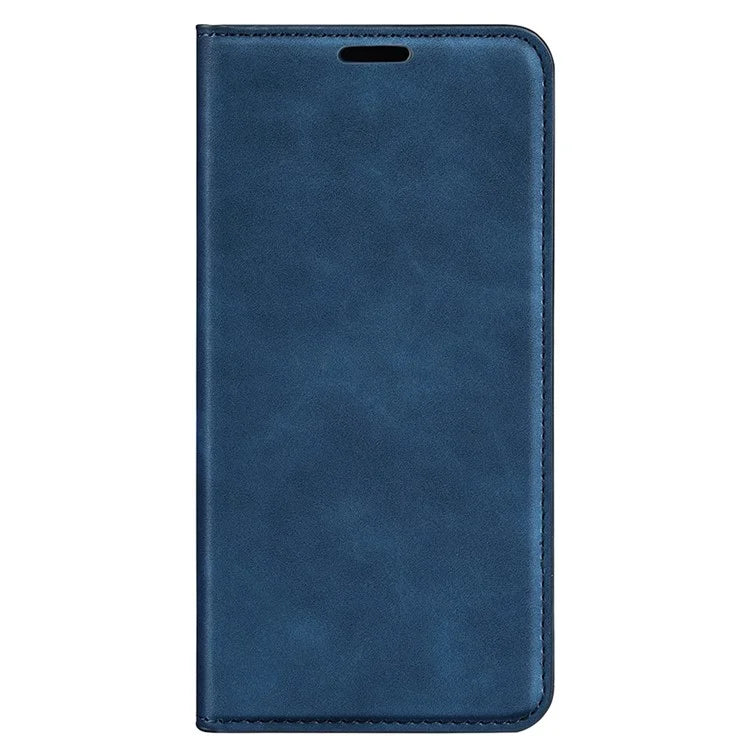 For Google Pixel 8a Case Shockproof Phone Case Skin-Touch PU Leather Flip Cover