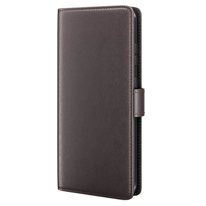 For Google Pixel 8a Case Genuine Split Leather Stand Wallet Folio Cover