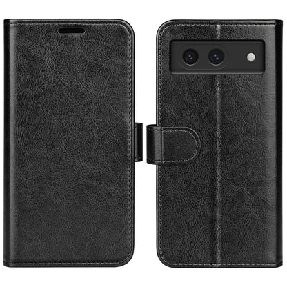 For Google Pixel 8a Case Anti-Dust Crazy Horse Texture Wallet Phone Case PU Leather Flip Cover
