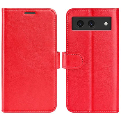 For Google Pixel 8a Case Anti-Dust Crazy Horse Texture Wallet Phone Case PU Leather Flip Cover